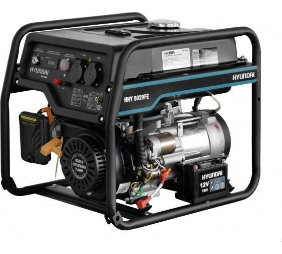 Бензиновый генератор Hyundai HHY 5020FE Бензиновый генератор Hyundai HHY 5020FE фото