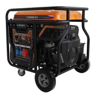 Бензиновый генератор Lifan 15000E3A промышленный фото