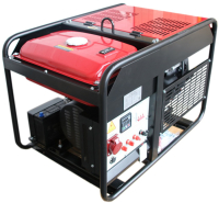 Бензиновый генератор Амперос LT20000E-3 стартер с АВР 2-х тактный фото