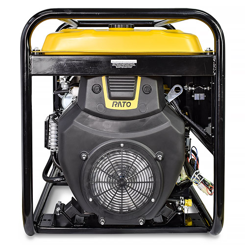 Бензиновый генератор RATO R12000DA э/c + подготовка к автозапуску 2-х тактный фото