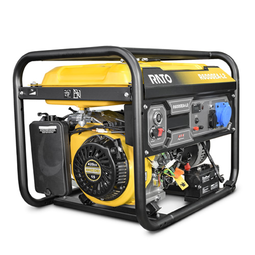 Бензиновый генератор RATO R6000EA-L2 э/c + подготовка к автозапуску 2-х тактный фото