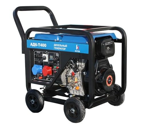 Дизельный генератор Исток АД6-Т400-ВМ131Э  на колесах фото