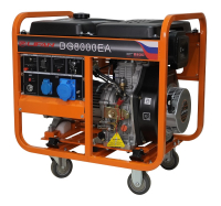 Дизельный генератор Lifan DG8000EA 00157314 на колесах фото