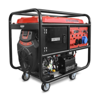 Бензиновый генератор REDVOLT EPB12000EA промышленный фото