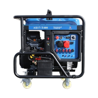 Бензиновый генератор Исток АБ17-Т400-ВМ121Э 2-х тактный фото