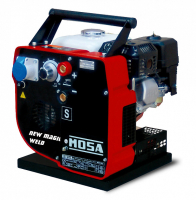 Бензиновый сварочный генератор Mosa CHOPPER 4SE на колесах фото