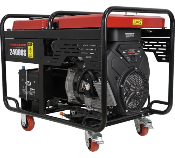 Бензиновый генератор Loncin LC24000S 2-х тактный фото