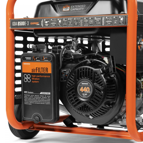Бензиновый генератор DAEWOO GDA 8500E-3 Бензиновый генератор DAEWOO GDA 8500E-3 фото