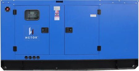 Дизельный генератор Исток АД80С-Т400-РПМ35 в кожухе с АВР фото