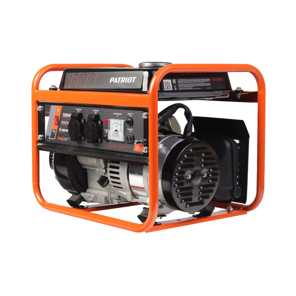 Бензиновый генератор PATRIOT SRGE 1500 2-х тактный фото