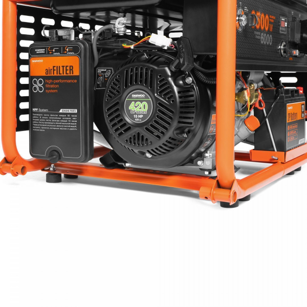 Бензиновый генератор DAEWOO GDA 7500 DFE Бензиновый генератор DAEWOO GDA 7500 DFE фото