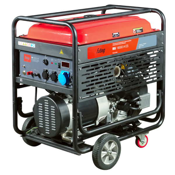 Бензиновый генератор Fubag BS 19000 A ES асинхронный фото