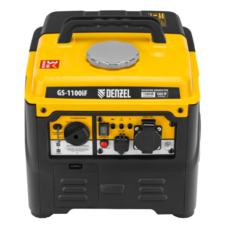 Бензиновый генератор DENZEL GS-1100iF фото
