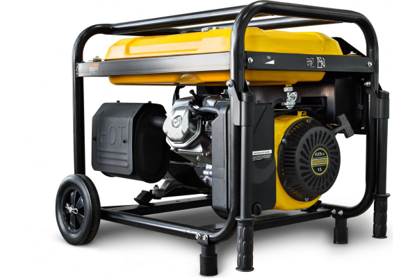 Бензиновый генератор RATO R6000-L2W + колесный комплект 2-х тактный фото