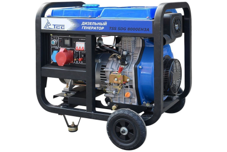 Дизельный генератор ТСС SDG 8000EH3A с АВР Дизельный генератор ТСС SDG 8000EH3A с АВР фото