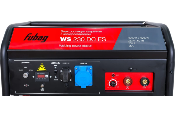 Бензиновый генератор Fubag WS 230 DC ES Бензиновый генератор Fubag WS 230 DC ES фото
