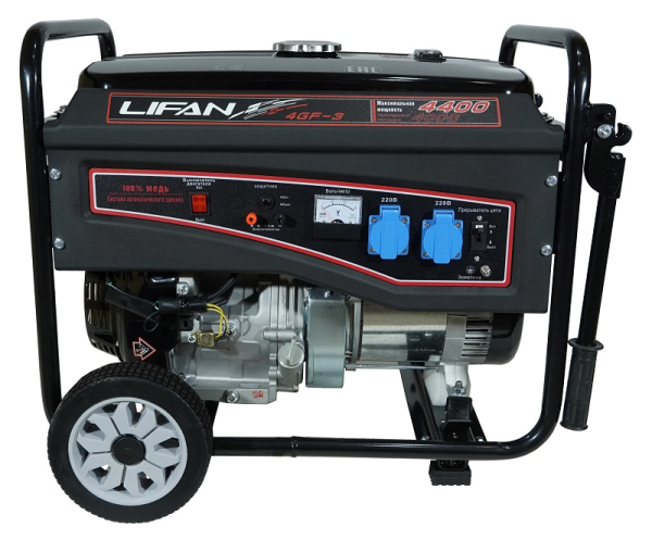Бензиновый генератор Lifan 4 GF-3 (LF5000) переносной Бензиновый генератор Lifan 4 GF-3 (LF5000) переносной фото