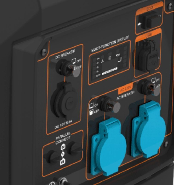 Бензиновый инверторный генератор Zongshen BQH 4000 E бесшумный Бензиновый инверторный генератор Zongshen BQH 4000 E бесшумный фото