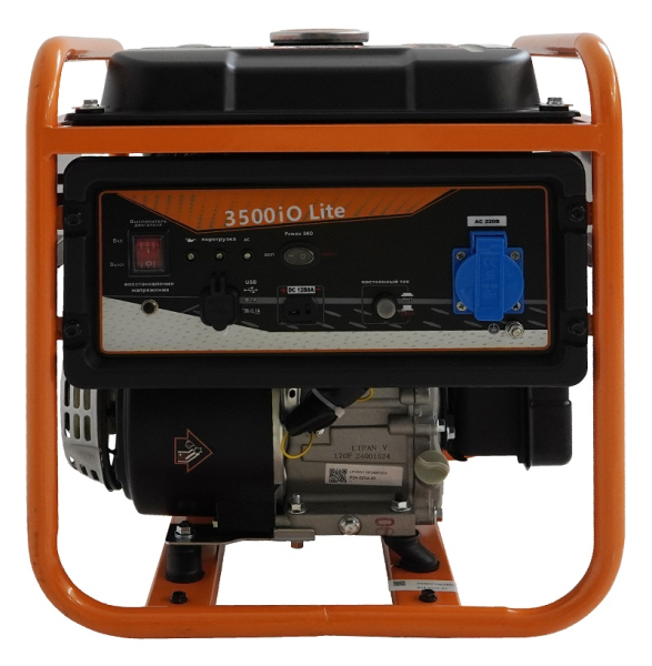 Бензиновый инверторный генератор Lifan 3500IO Lite 2-х тактный фото