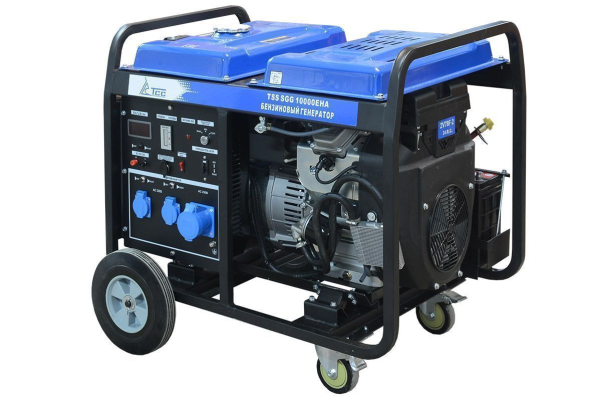 Бензиновый генератор ТСС SGG 10000EHA в кожухе МК-2.1 уличный Бензиновый генератор ТСС SGG 10000EHA в кожухе МК-2.1 уличный фото