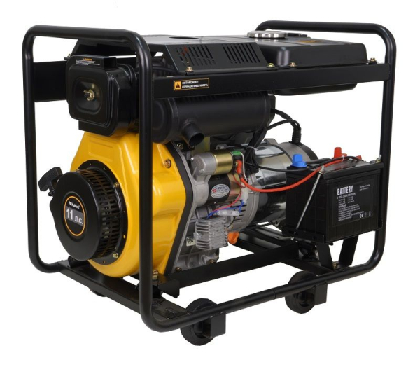 Дизельный генератор Habert H6GF-ME 57181 передвижной Дизельный генератор Habert H6GF-ME 57181 передвижной фото