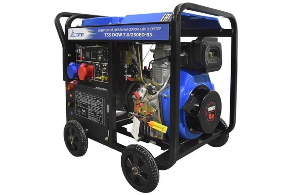 Дизельный сварочный генератор ТСС DGW 7.0/250ED-R3 026497 Дизельный сварочный генератор ТСС DGW 7.0/250ED-R3 026497 фото