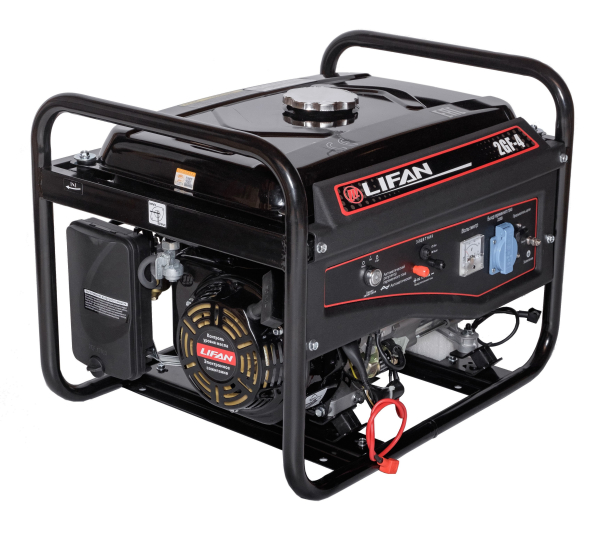 Бензиновый генератор Lifan 2 GF-4 (LF2500E) 2-х тактный фото