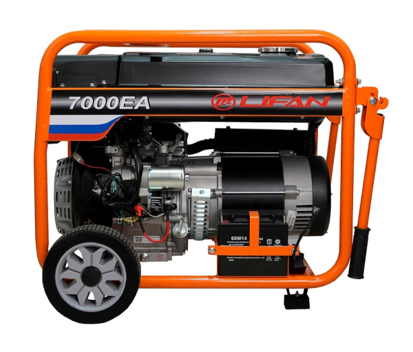 Бензиновый генератор Lifan 6 GF-5A (7000EA) Бензиновый генератор Lifan 6 GF-5A (7000EA) фото