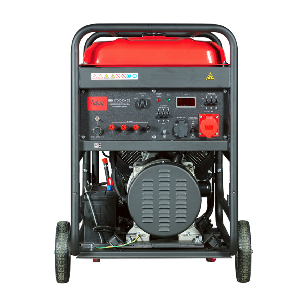 Бензиновый генератор Fubag BS 17000 DA ES 2-х тактный фото