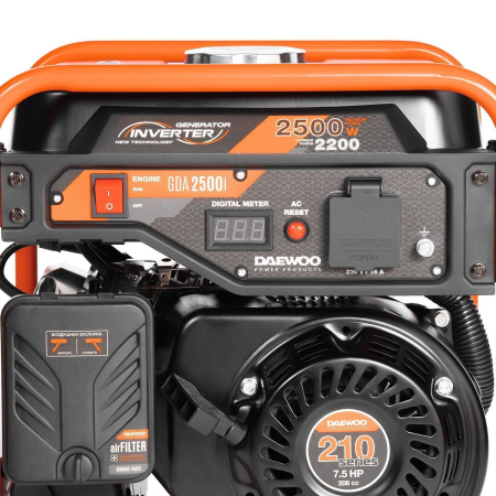 Бензиновый генератор DAEWOO GDA 2500i Бензиновый генератор DAEWOO GDA 2500i фото