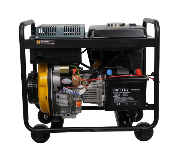 Дизельный генератор Habert H3GF-ME 57566 на колесах фото