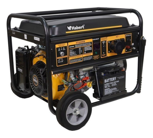 Бензиновый генератор Habert HT8000EB Бензиновый генератор Habert HT8000EB фото