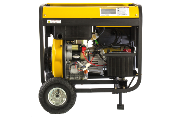 Дизельный генератор DENZEL DD6300Е 94657 2-х тактный фото