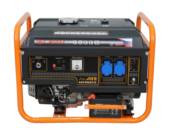 Бензиновый генератор Lifan 3 GF-7 (LF3500E) Бензиновый генератор Lifan 3 GF-7 (LF3500E) фото