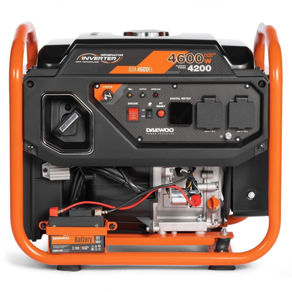 Бензиновый инверторный генератор DAEWOO GDA 4600Ei портативный фото