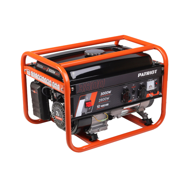 Бензиновый генератор PATRIOT SRGE 3800 для гаража фото