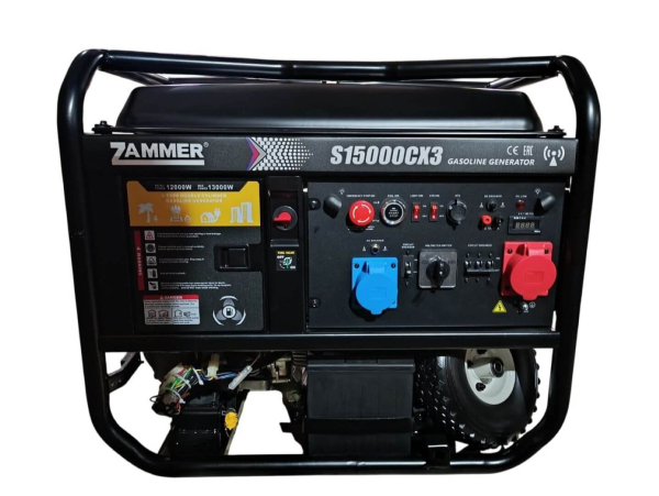 Бензиновый генератор Zammer S15000CX3 - 12кВт фото
