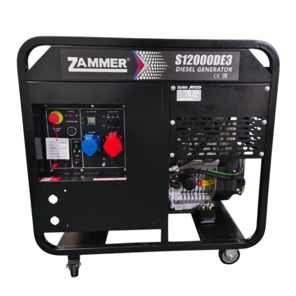 Дизельный генератор Zammer S12000DE3 S12000DE3 для дома фото