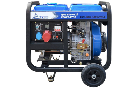 Дизельный генератор ТСС SDG 8000EH3A с АВР Дизельный генератор ТСС SDG 8000EH3A с АВР фото