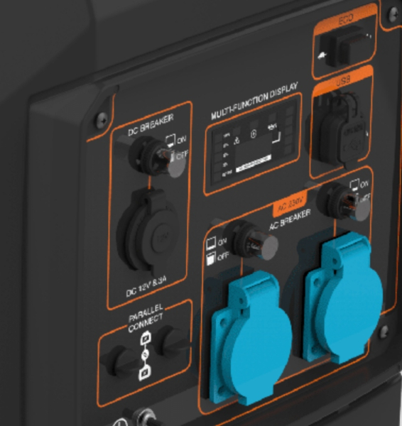 Бензиновый инверторный генератор Zongshen BQH 4000 E фото