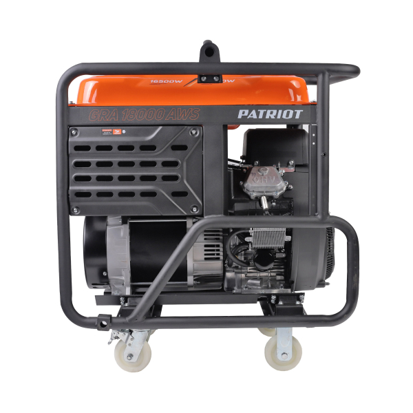 Бензиновый генератор PATRIOT GRA 18000 AWS на колесах фото