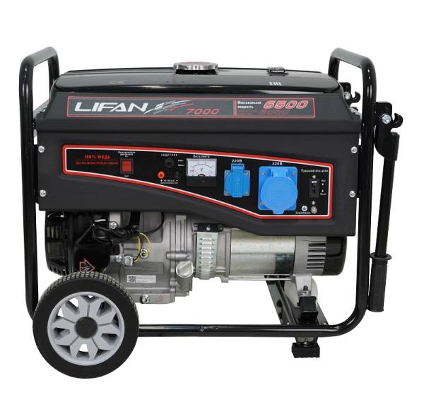 Бензиновый генератор Lifan 6 GF-3 (LF7000) Бензиновый генератор Lifan 6 GF-3 (LF7000) фото