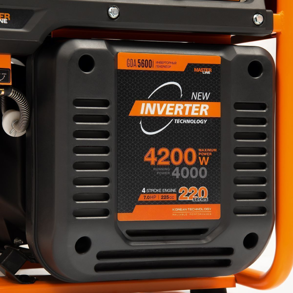 Бензиновый инверторный генератор DAEWOO GDA 5600i Бензиновый инверторный генератор DAEWOO GDA 5600i фото