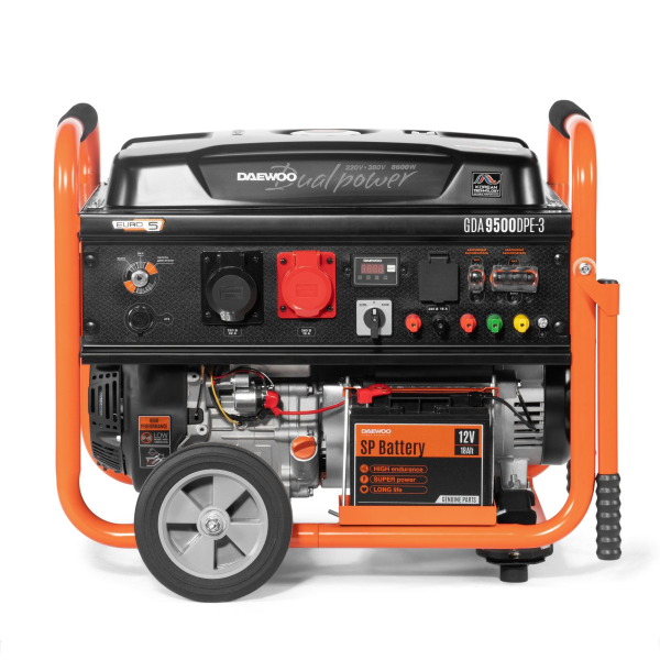 Бензиновый генератор DAEWOO GDA 9500DPE-3 Бензиновый генератор DAEWOO GDA 9500DPE-3 фото