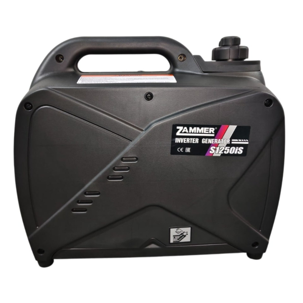 Бензиновый инверторный генератор Zammer S1250iS передвижной фото