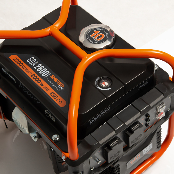 Бензиновый инверторный генератор DAEWOO GDA 2600i 2-х тактный фото