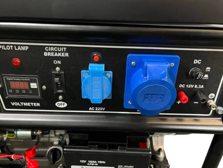 Бензиновый генератор Zammer S8500CXE- 7кВт фото