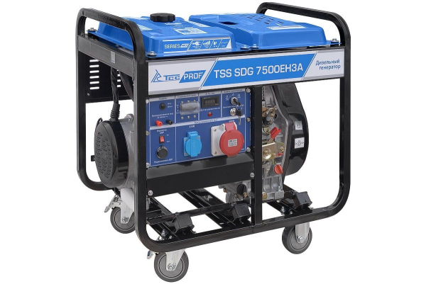 Дизельный генератор ТСС SDG 7500EH3A 100027 Дизельный генератор ТСС SDG 7500EH3A 100027 фото