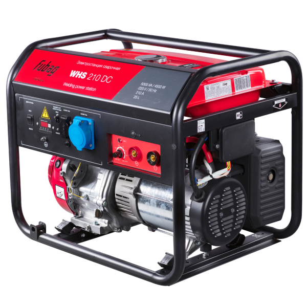 Бензиновый сварочный генератор Fubag WHS 210 DC 646245 стационарный фото