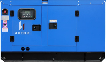 Дизельный генератор Исток АД12С-Т400-РПМ15 в кожухе с АВР Дизельный генератор Исток АД12С-Т400-РПМ15 в кожухе с АВР фото